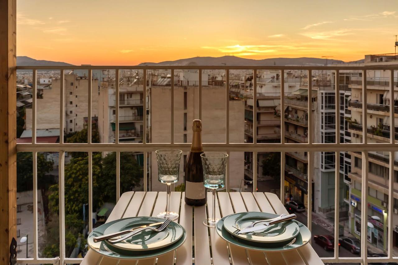 Blue And White Apartment Vipgreece Атина Екстериор снимка